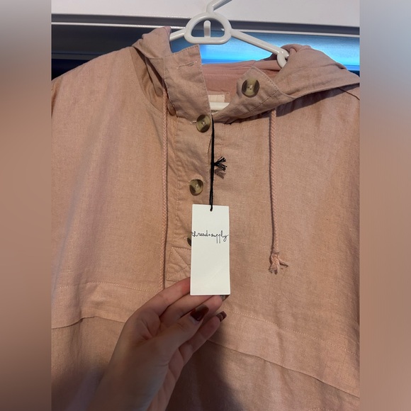 THREAD & SUPPLY pull over shacket L - Picture 2 of 4